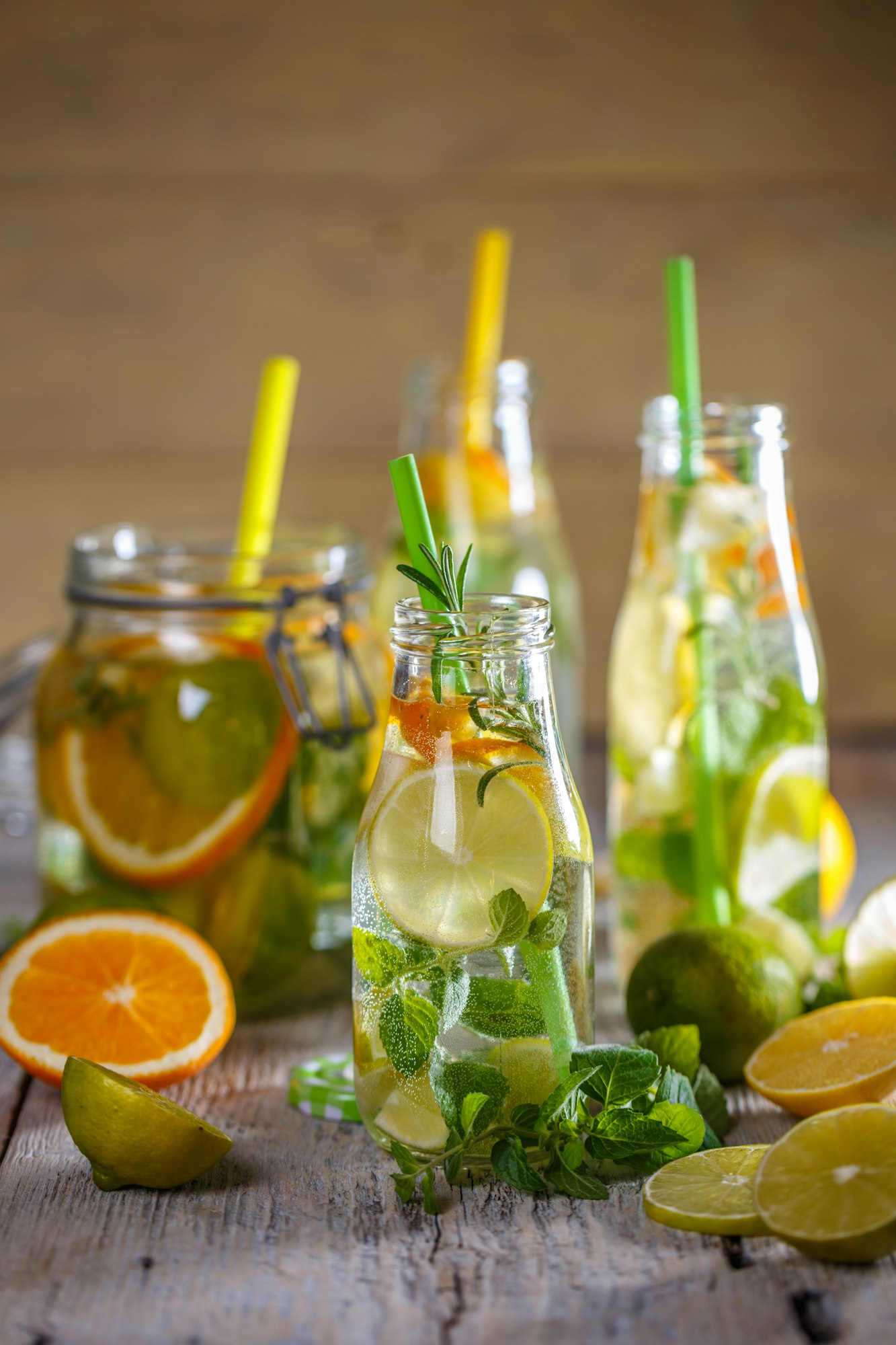 Healthy detox concept